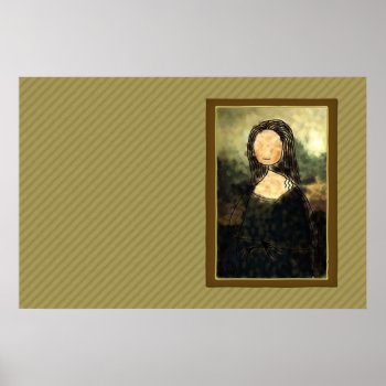 Mona Lisa Poster by vladstudio at Zazzle