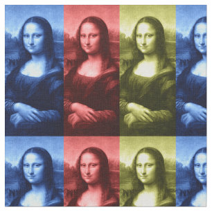 Mona Lisa Primary Colors Fabric