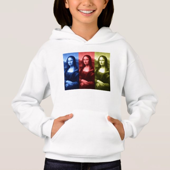 Mona Lisa Primary Colors Sweatshirt (Front)