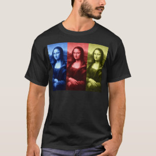 Mona Lisa Primary Colors T-Shirt