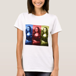 Mona Lisa Primary Colors T-Shirt