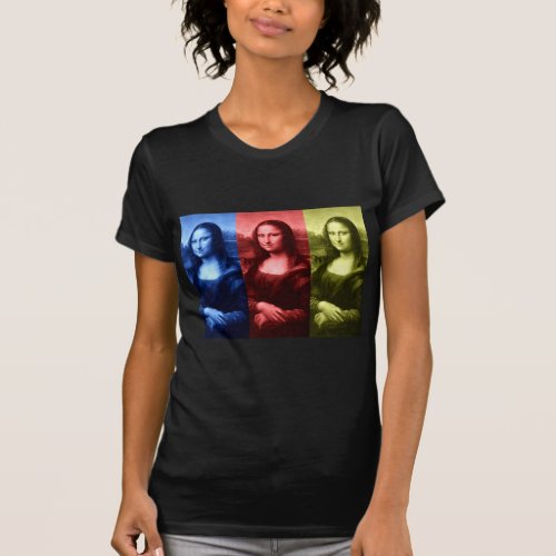 Mona Lisa Primary Colors T_Shirt