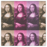 Mona Lisa Purple Pink Chocolate Fabric