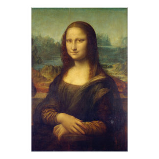 Mona Lisa Reproduction Print - Da Vinci Print