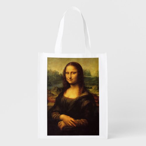 Mona Lisa Reusable Grocery Bag