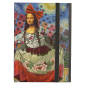 Mona Lisa Romantic Funny Colorful Artwork Case For iPad Air (Front Closed)