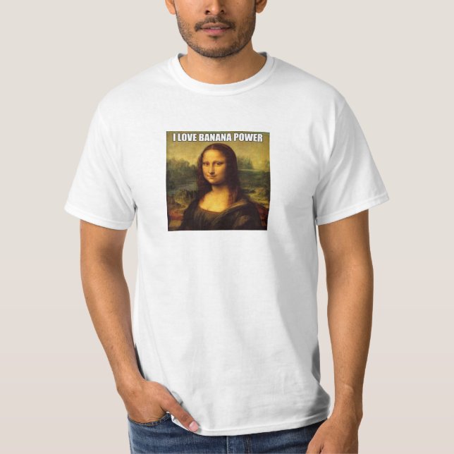 mona lisa says T-Shirt (Front)
