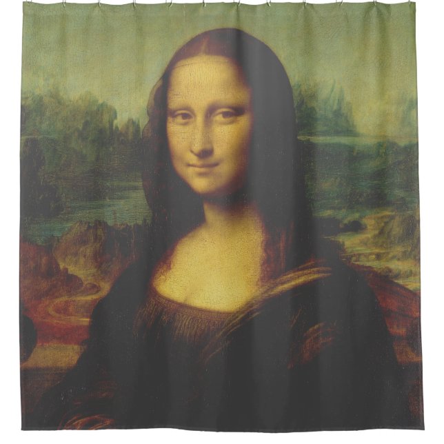Mona Lisa Shower Curtain (Front)