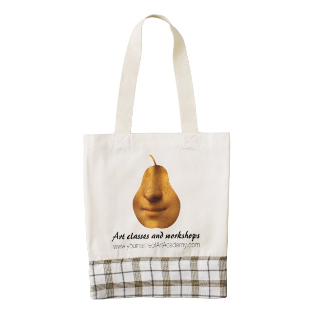 MONA LISA SMILE Art Classes Art Lessons Bag (Front)