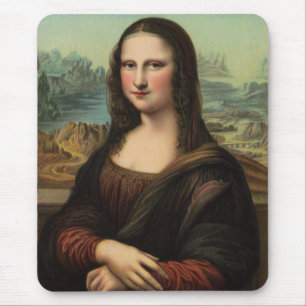 Mona Lisa Smile Mousepad