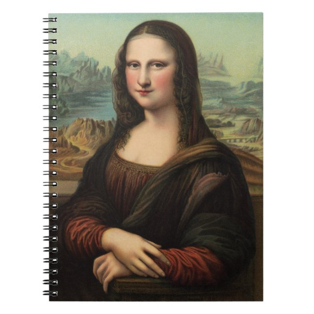 Mona Lisa Smile Notebook (Front)