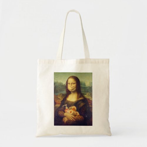 Mona Lisa Stocked Up Tote Bag