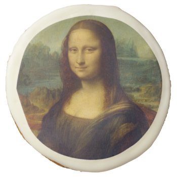 Mona Lisa Sugar Cookie by vintage_gift_shop at Zazzle