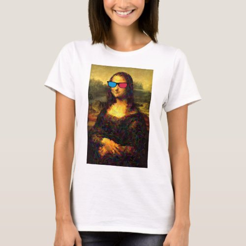 mona lisa T_Shirt