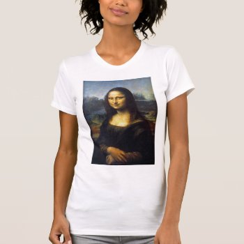 Mona Lisa T-shirt by tempera70 at Zazzle