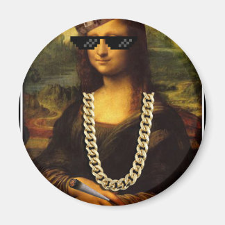 Mona Lisa Thug Life Art Life Magnet
