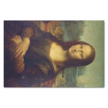 Mona Lisa Tissue Paper by Art_Museum at Zazzle