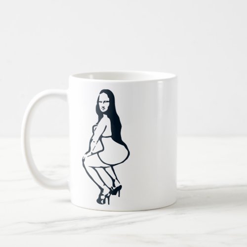 Mona Lisa Twerking  Coffee Mug