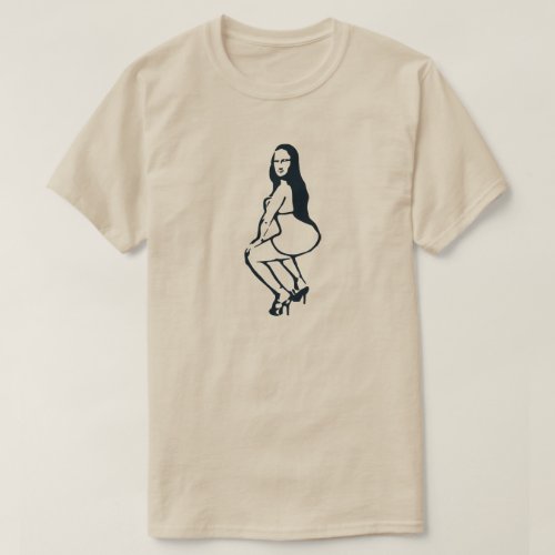 Mona Lisa Twerking T_Shirt