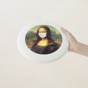 Mona Lisa Via Corona Virus Wham-O Frisbee