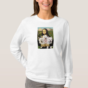 Mona Lisa - Westies (three) T-Shirt