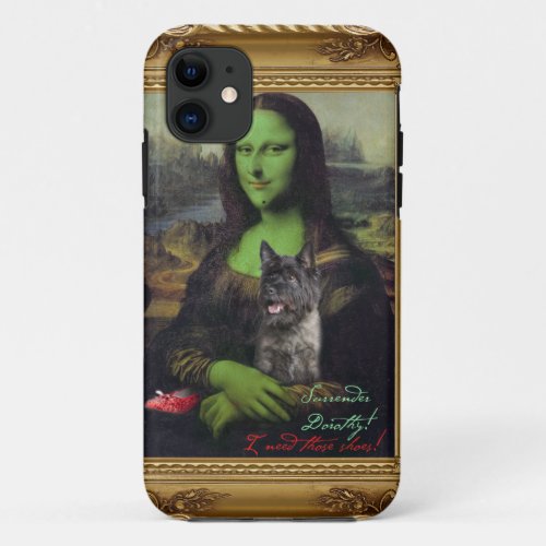 Mona Lisa wicked witch phone case