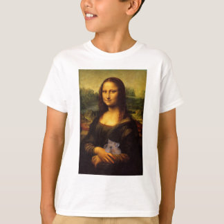 Mona Lisa With Hamster T-Shirt