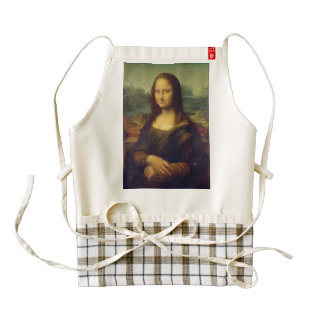 Mona Lisa Zazzle HEART Apron