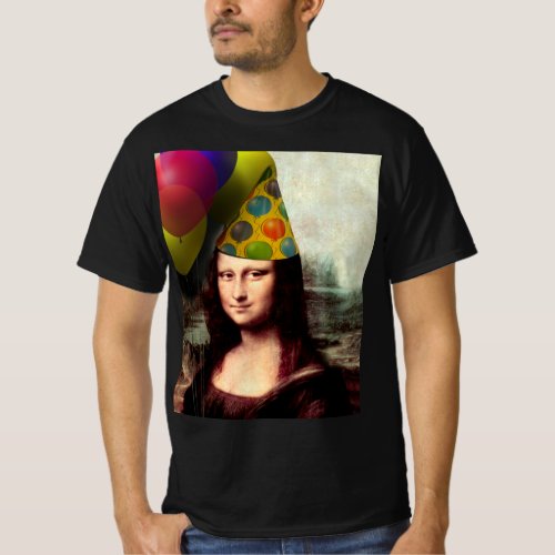 Mona Lisas Birthday T_Shirt