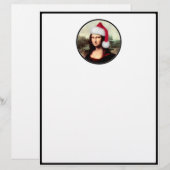Mona Lisa's Christmas Santa Hat (Front/Back)