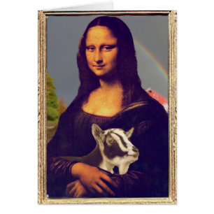 Mona Lisa's Goat Cards