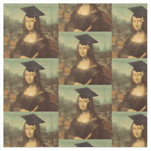 Mona Lisa's Graduation Day Fabric