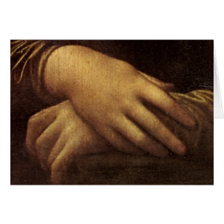 Mona Lisa's Hand by Leonardo da Vinci c. 1505-1513 Cards
