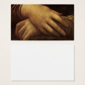 Mona Lisa's Hands by Leonardo da Vinci (Front & Back)