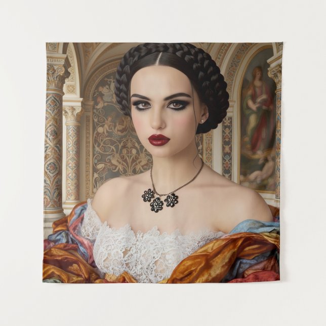 Mona Lisa's sister Tapestry (Front)