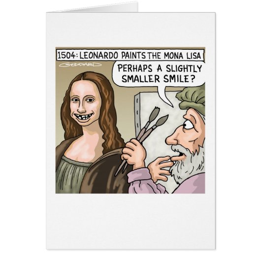 Mona Lisa's Smile Cards (Front)