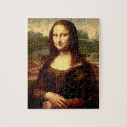 Mona Liza Jigsaw Puzzle