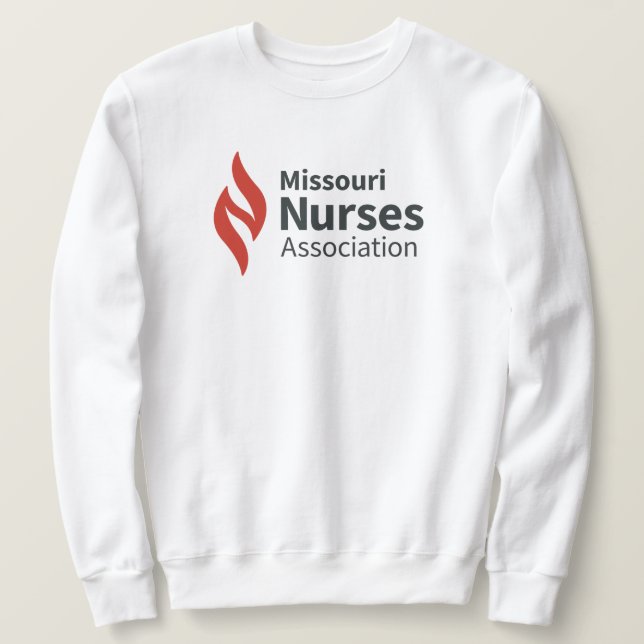 MONA Logo Light Colored Sweatshirt (Design Front)