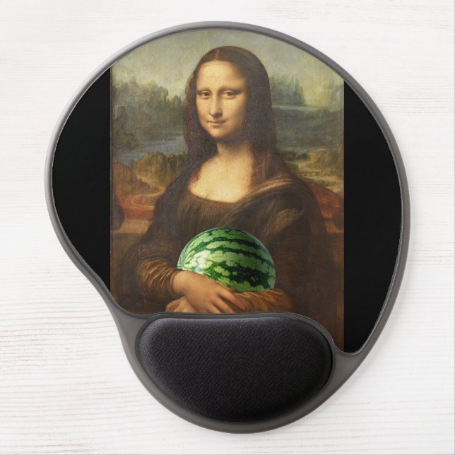 Mona Melona Lisa Gel Mouse Pad (Front)