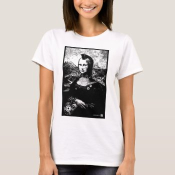 Mona Mohawk Woman's Shirt by WinstonSmithArt at Zazzle