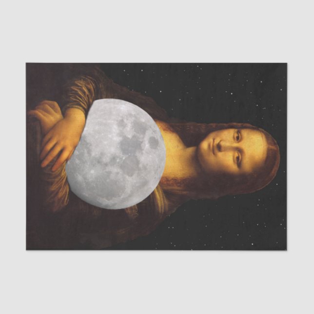 Mona Moona Lisa Tissue Paper (Front)