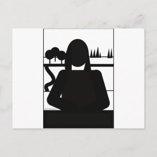 Mona Picto Postcard