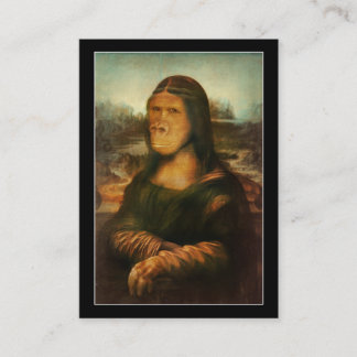 Mona Rilla aka  Mona Lisa Business Card