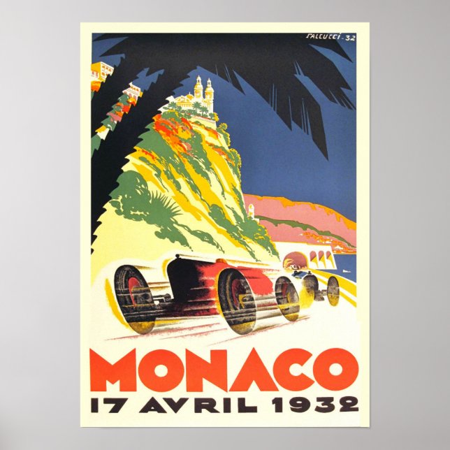 Monaco 17 Avril 1932 Poster (Front)