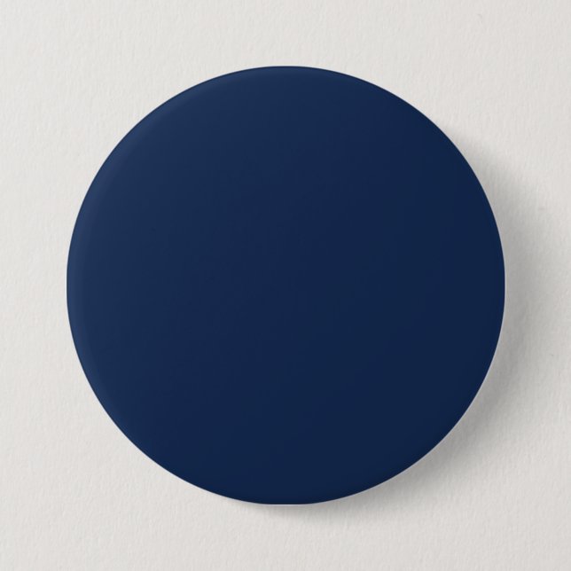 Monaco Blue Trend Color Dark Blue Customized Blank Button (Front)