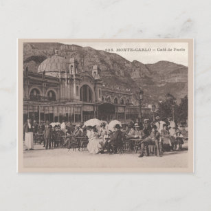 Monaco Café de Paris Postcard