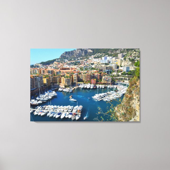 Monaco Canvas Print (Front)