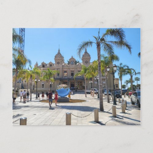 Monaco Casino  Postcard