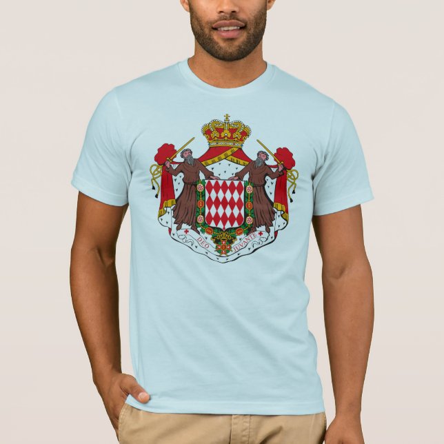 Monaco Coat of Arms T-shirt (Front)