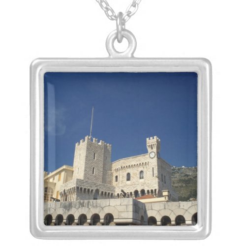 Monaco Cote dAzur Princes Palace Silver Plated Necklace